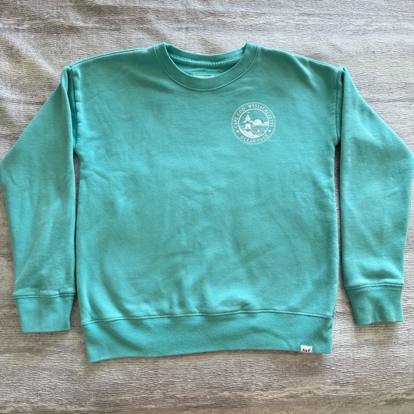 abercrombie kids Other - Abercrombie Kids Aqua Crewneck Sweater, Size 11/12